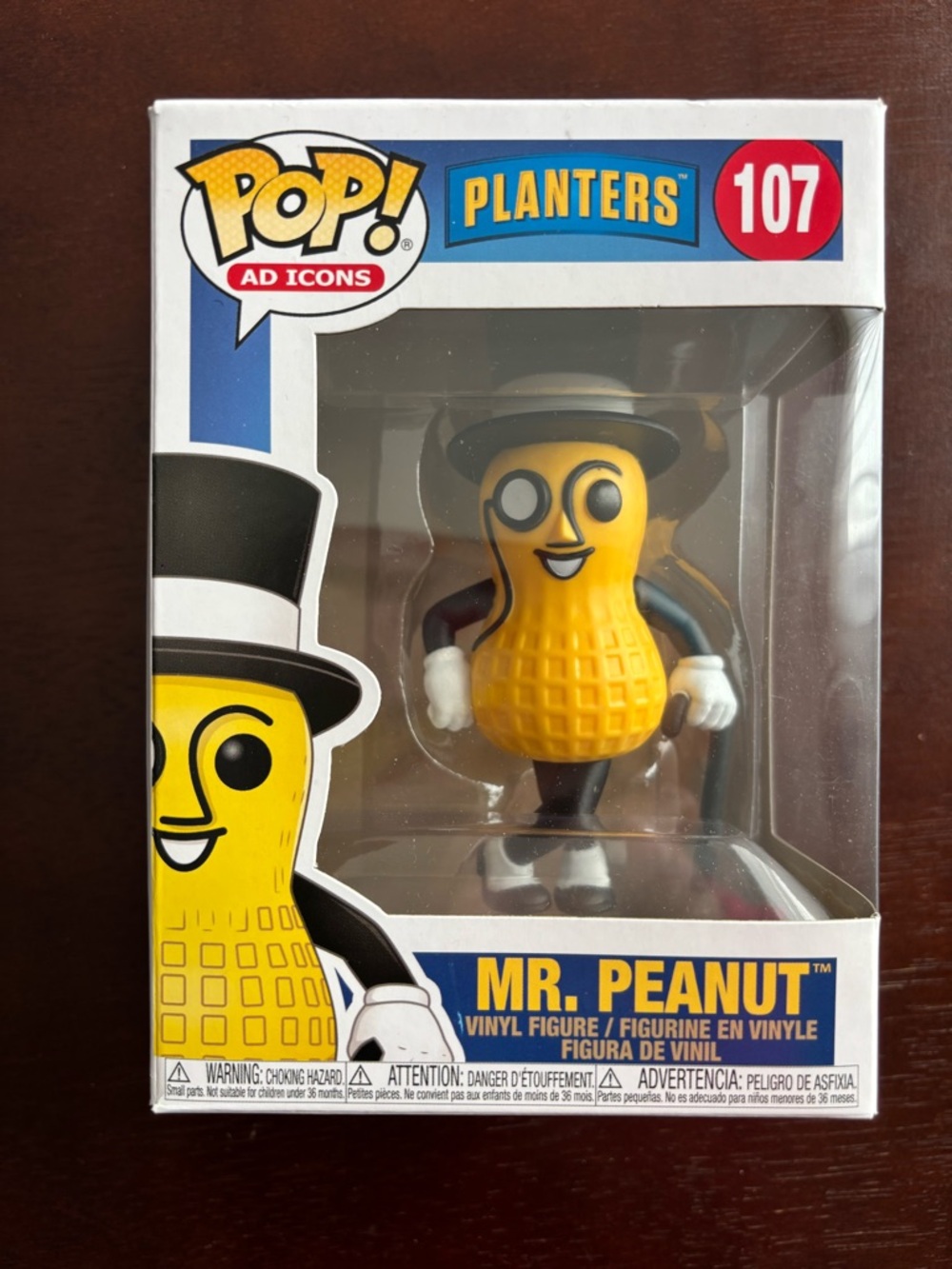 Funko POP Ad Icons: Planters - Mr. Peanut #107